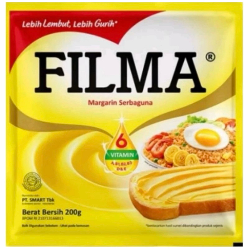 

Frozen bandung | Filma Palmia Margarine 200gr