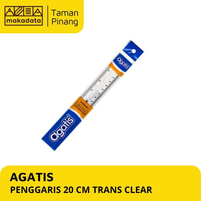 

PENGGARIS / AGATIS PENGGARIS 20 CM TRANSPARANT (1PCS)