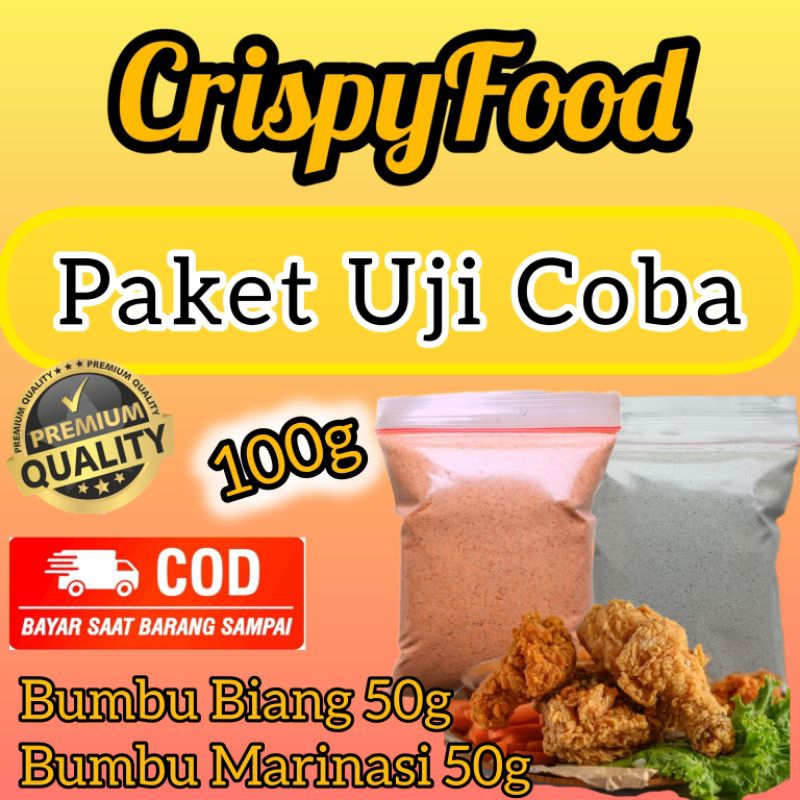 

Paket Uji Coba Bumbu Biang dan Marinasi Fried Chicken 100g