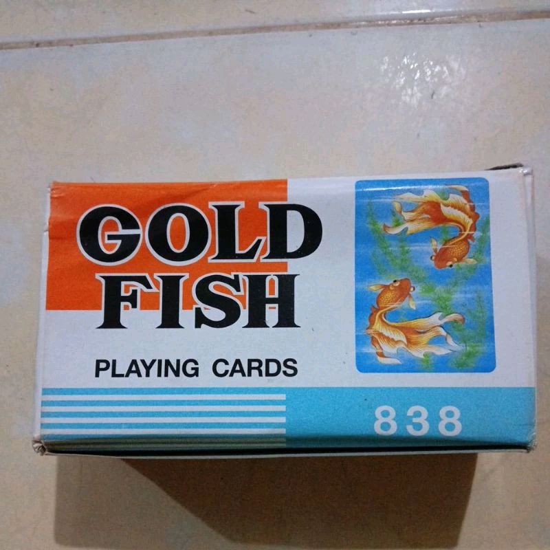 kartu Remi GOLD FISH isi 12 set.