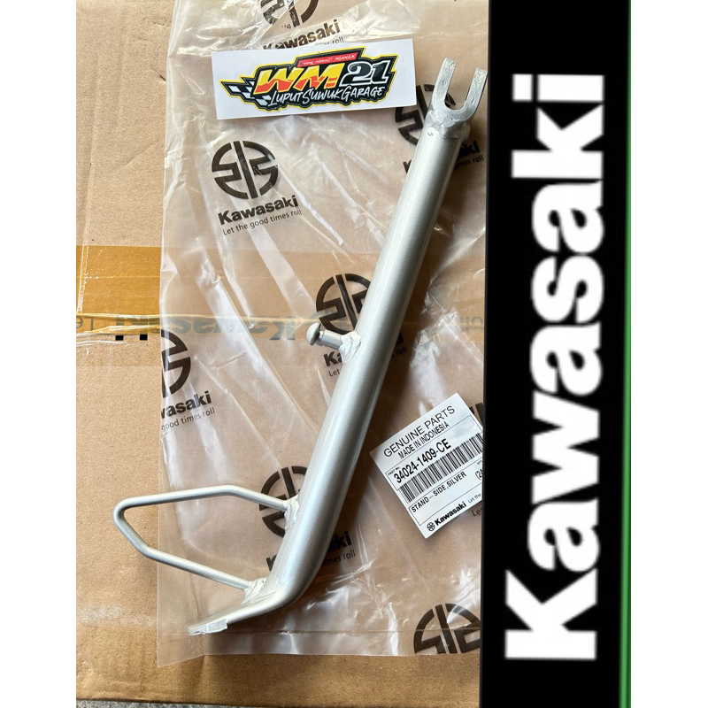 Standar Samping Ninja SILVER 150 R SS KGP 34024-1409-CE jagang satu