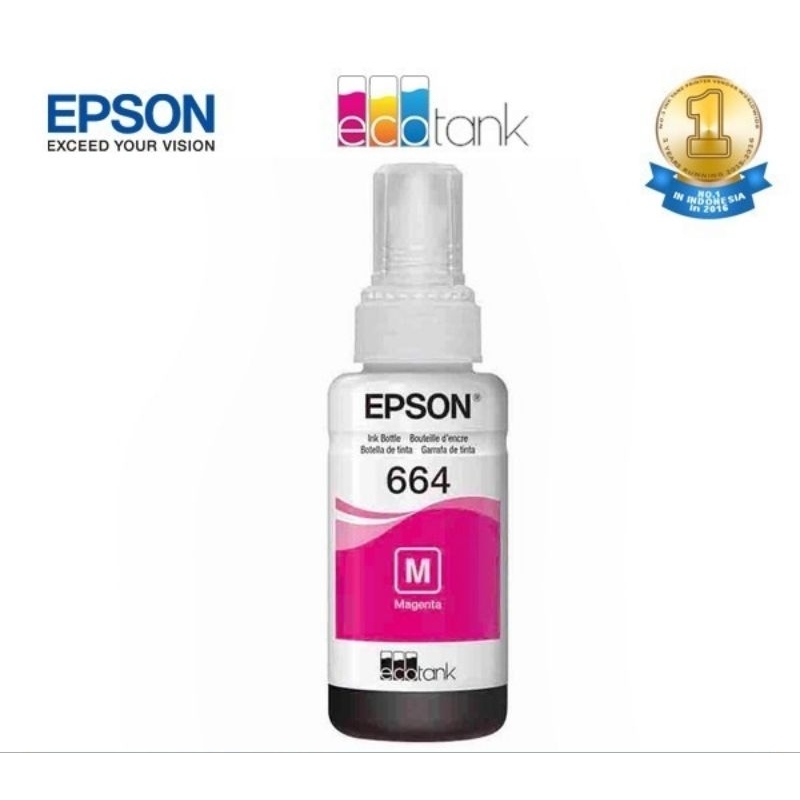 Tinta Printer Epson 664 Color Merah ( Magenta )