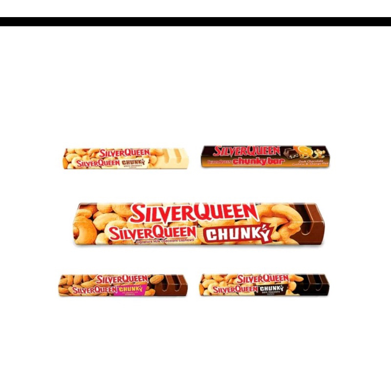 

CHUNKY BAR SILVERQUEEN 95gram per pcs