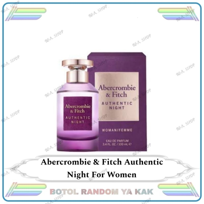Inspired Parfum Af Authentic Night For Women