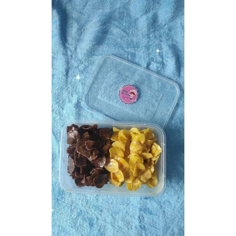 

KERIPIK PISANG LUMER MIX 185gr