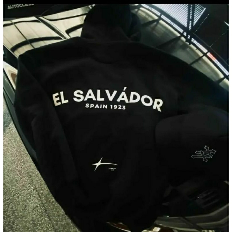 hoodie el salvador size m
