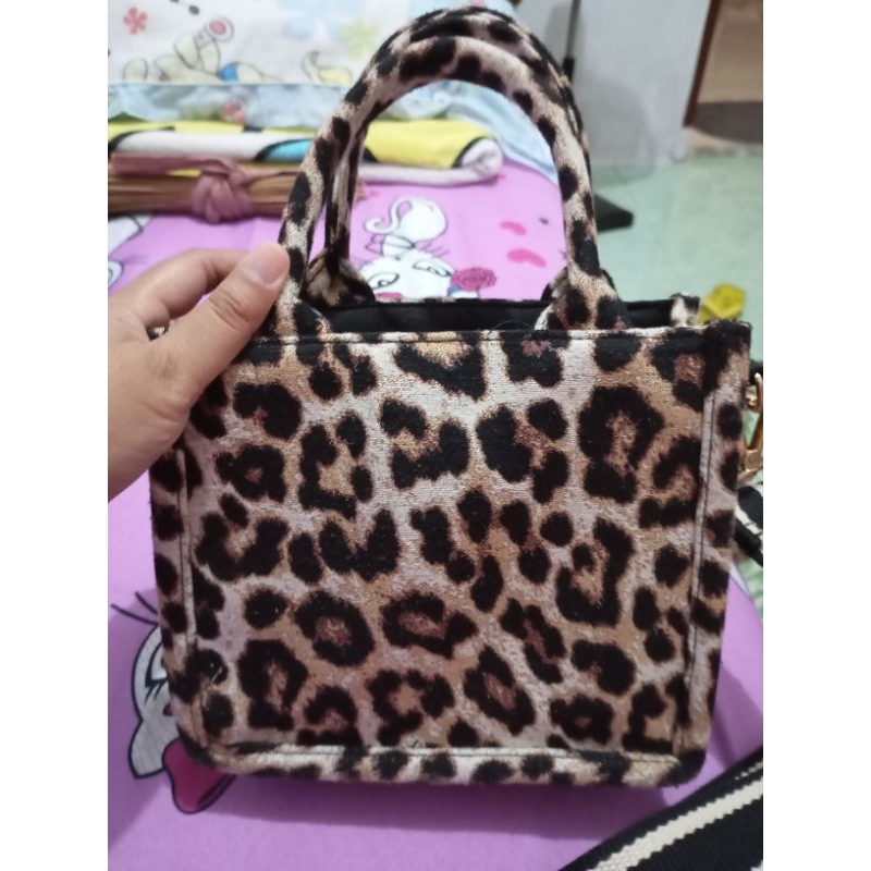 Tas Leopard H&M Original