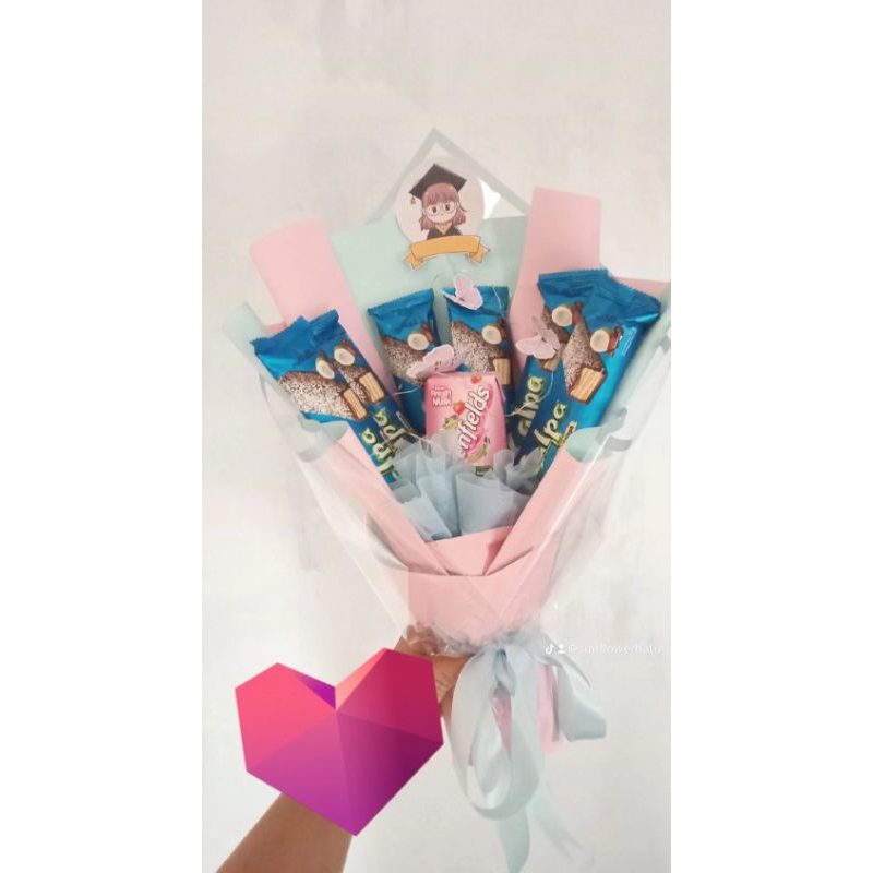 

Buket Snack/ buket lampu LED/ buket custom