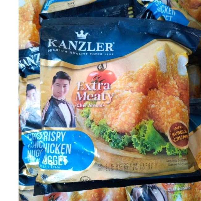 

Kanzler Crispy Chicken Nugget 450gr / Nugget ayam with bubble crumb