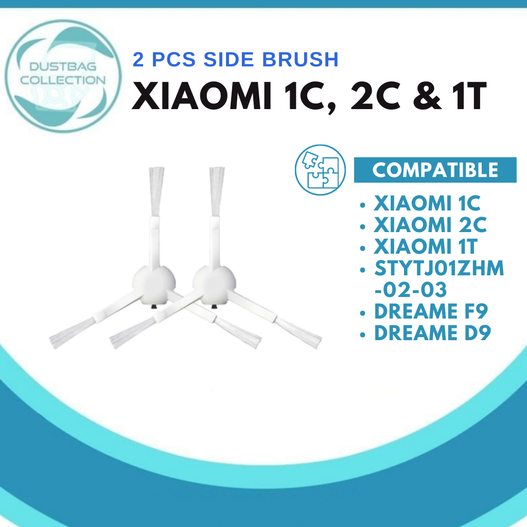 Xiaomi Mijia Side Brush Untuk 1c 2c 1t Dreame D9 & Dreame F9