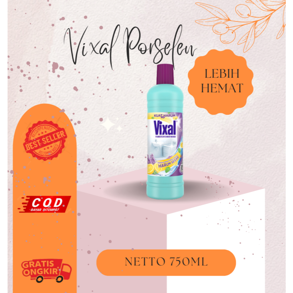 Vixal 750ml/ Vixal Porselen 750ml /Vixal Antibakterial 750ml