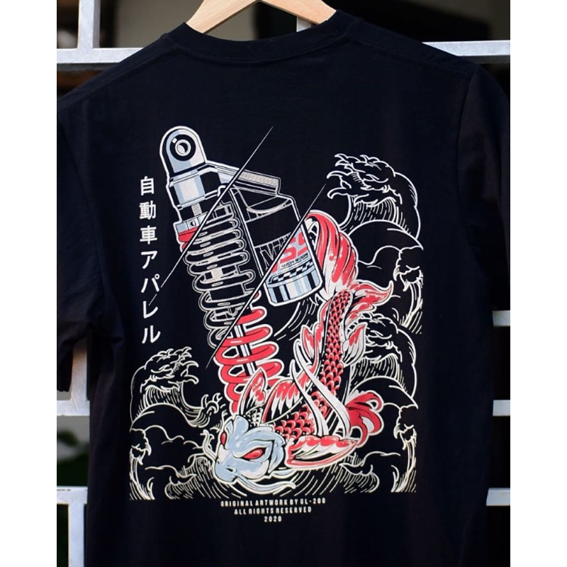 KAOS GL 200 YSS GOLD FISH ORIGINAL