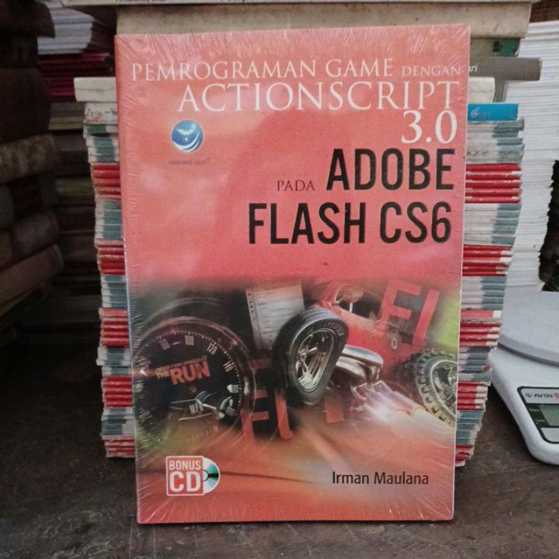 Pemrograman game dengan actionscript 3.0 pada Adobe Flash CS6.  cr34