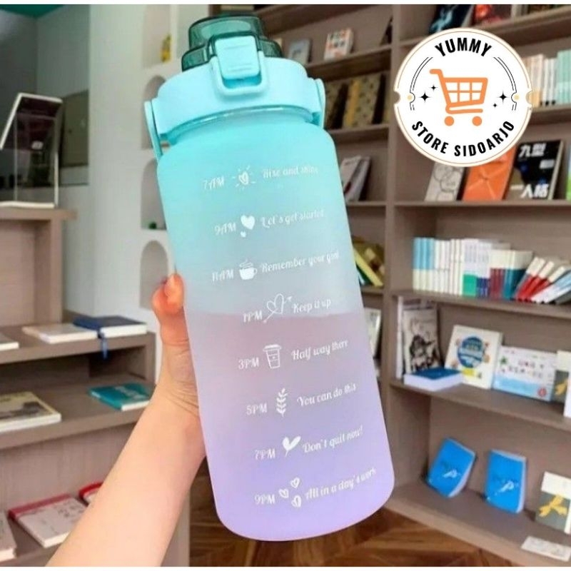 BOTOL MINUM 2 LITER TRITAN GRADASI