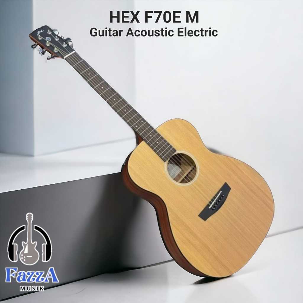 HEX F70E M GITAR AUSTIK ELEKTRIK