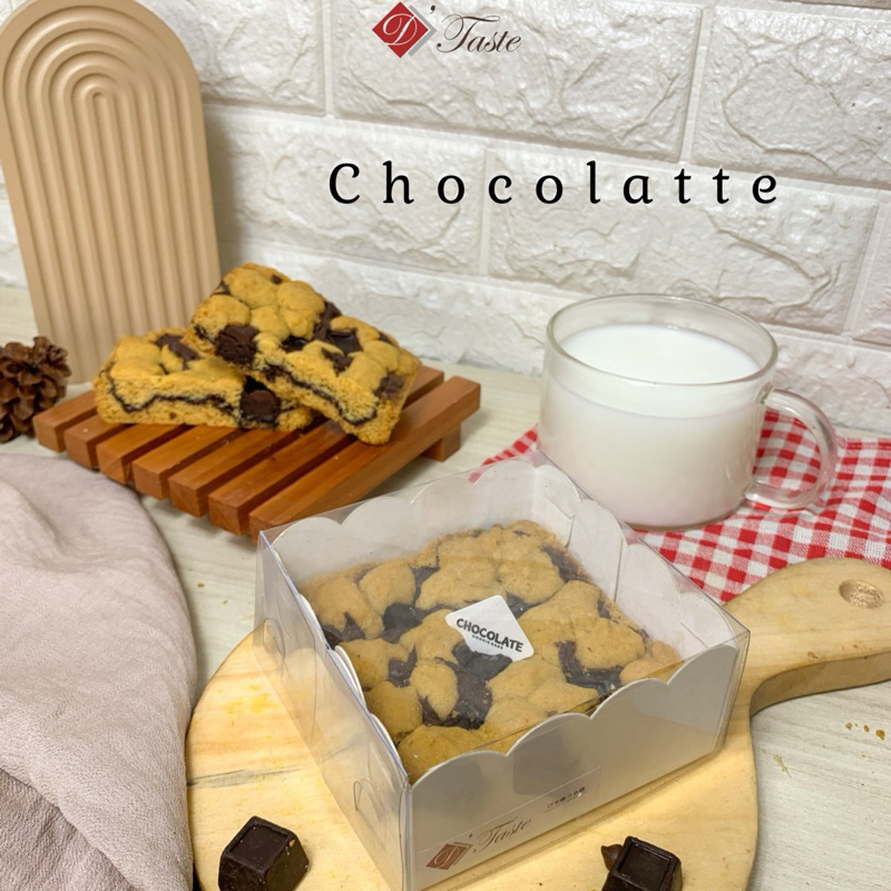 

CHOCOLATE SOFT COOKIE BARS cookies kekinian korea unik hampers oleh oleh bandung