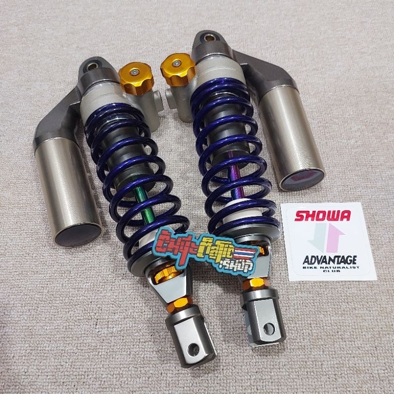Shock shockbreaker tabung Showa stel cnc advantage 330mm Pcx cbu Nmax old Original Thailand