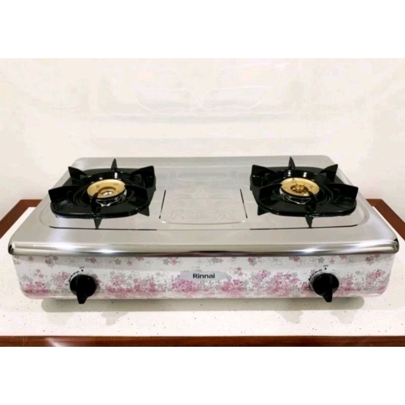 KOMPOR GAS RINNAI RI-712AF kompor gas 2 tungku kompor gas mata 2 kompor gas 2 mata kompor gas tinggi