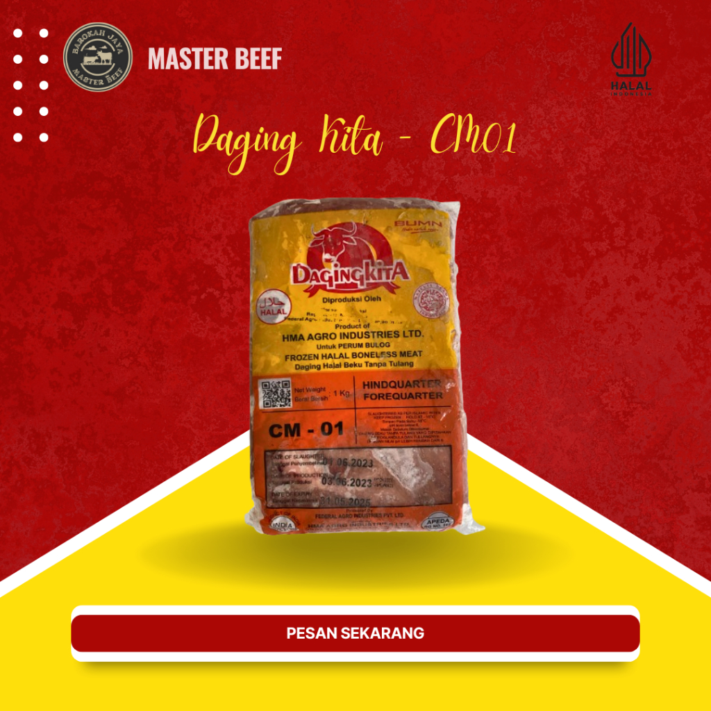 

Daging Rendang Kemasan 1Kg - CM01