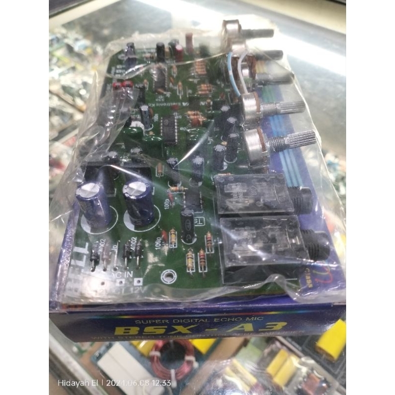 kit tone control stereo 2mic+echo digital/BSX A3 BELL