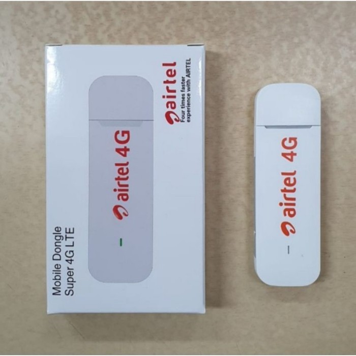 USB Modem 4GLTE E3372 AIRTEL /Huawei150 Mbps slot antena