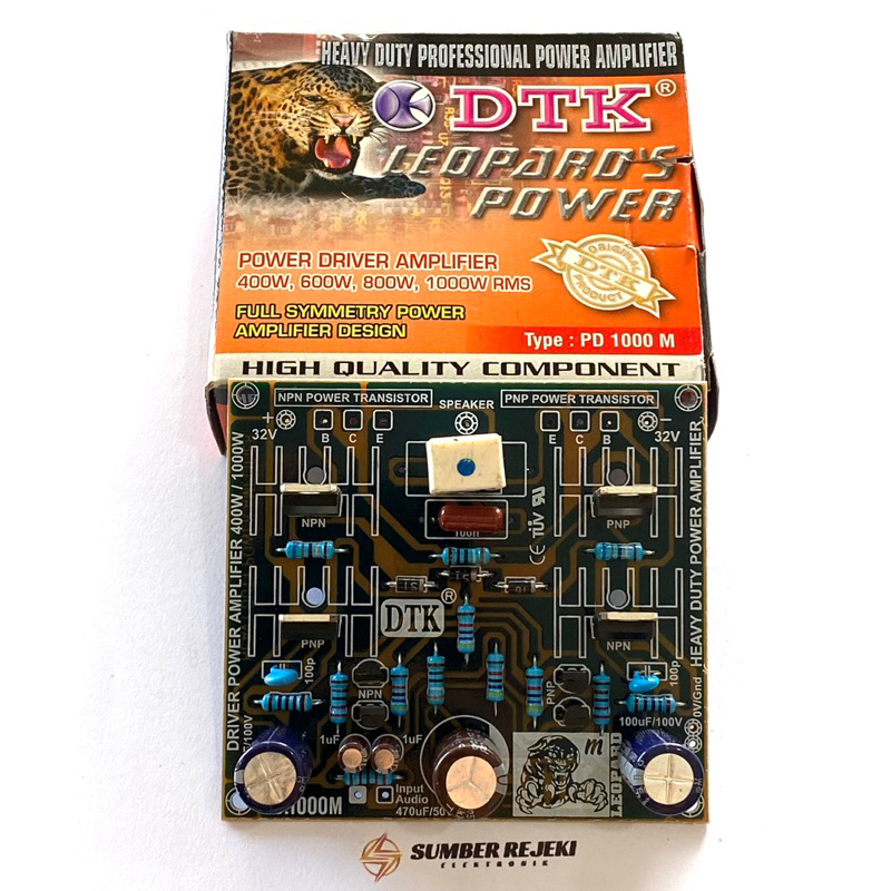 Driver Power Amplifier DTK PD 1000 M Original DTK