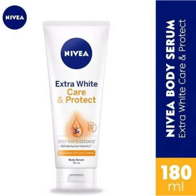 Nivea Body Serum 180ml Care & Protect hand body serum nivea 180 ml