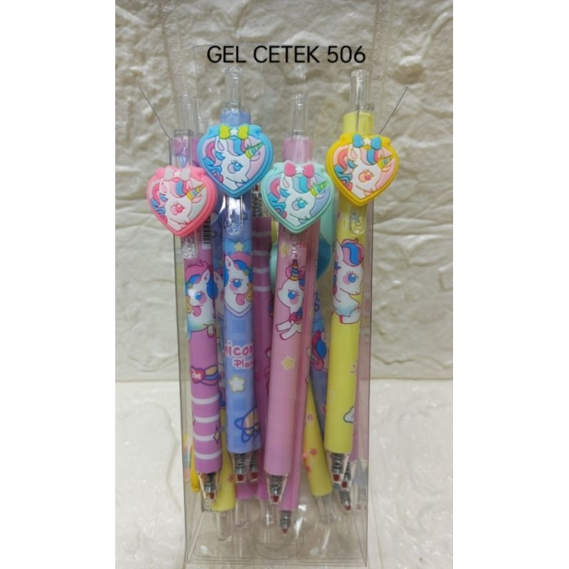 

12pcs Pulpen Cetek Unicorn 506 / Pulpen Cetek-Cetek