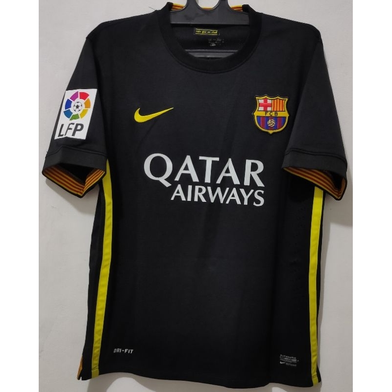 Jersey Barcelona Away 2013/2014 Retro Vintage Player Issue Langka
