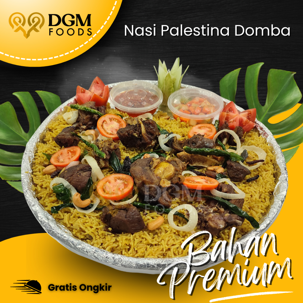 

Tampah Special Nasi Palestina/ Nasi Palestina Beras Basmati Domba Goreng by DGM Foods