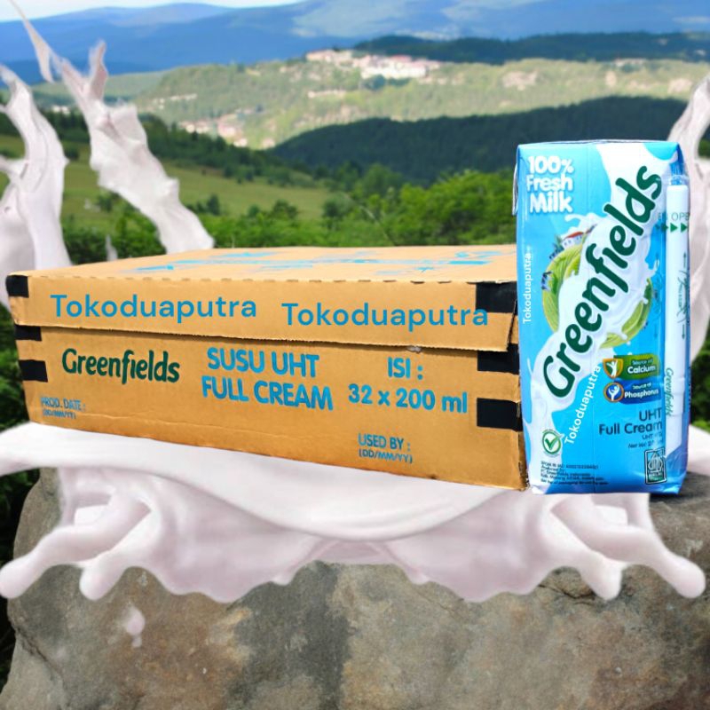 

Greenfields full cream 200 Ml X 32 pcs