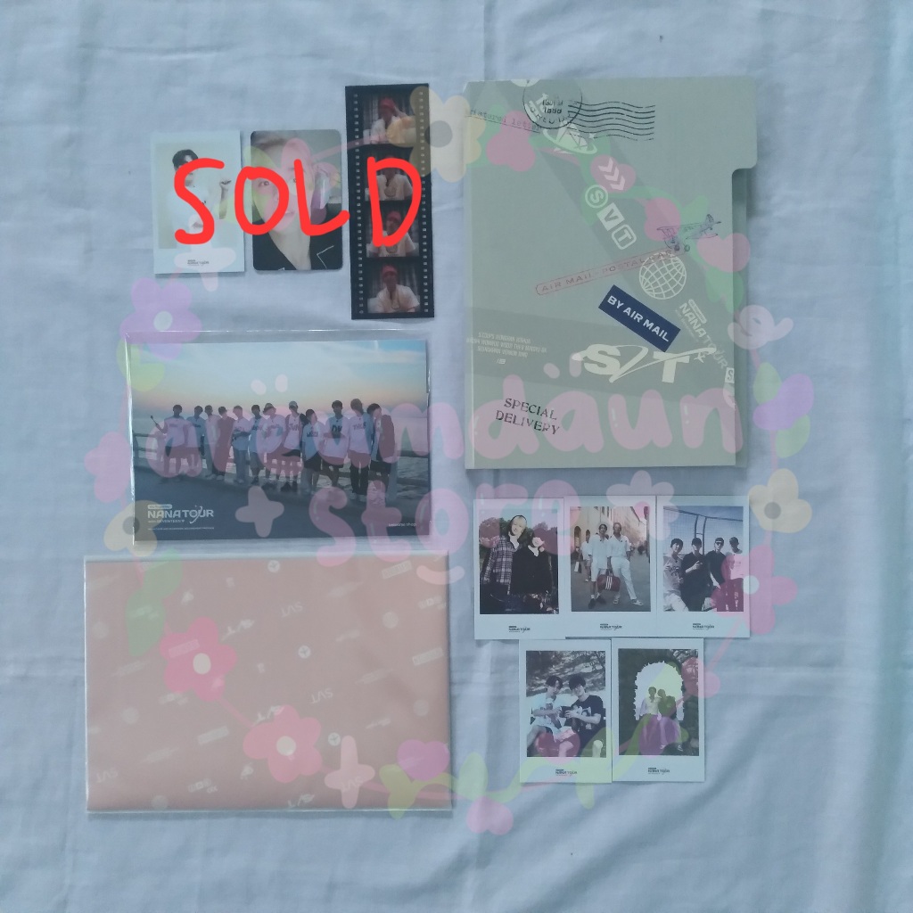 SEVENTEEN Nana Tour Moment Package Poster POB Holder Instant Photo