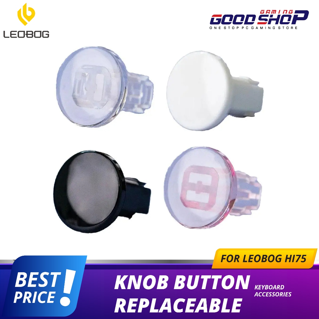 LEOBOG Hi75 Aluminum Knob Button Replaceable