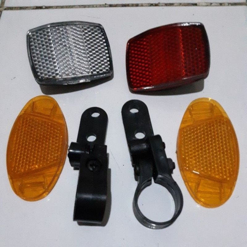 1 set Mata Kucing Sepeda Bmx / Mtb / Minion