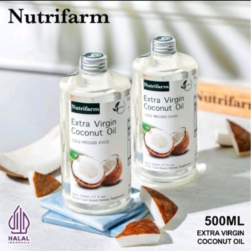 

Extra Virgin Coconut Oil 100% Asli Murni Organik Premium Quality VCO | Minyak Kelapa Murni 500ml