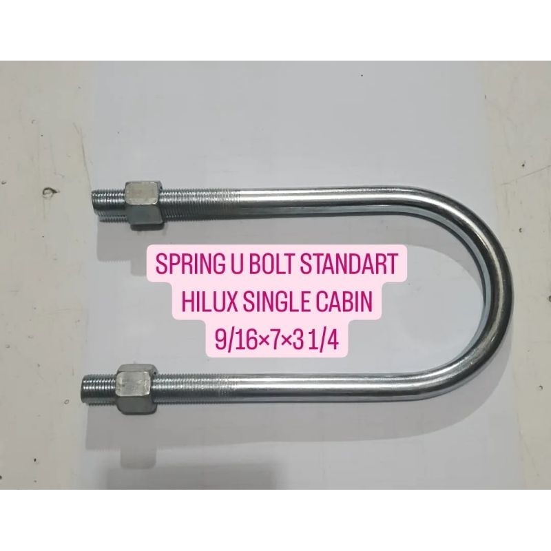 SPRING U BOLT STANDART HILUX SINGLE CABIN