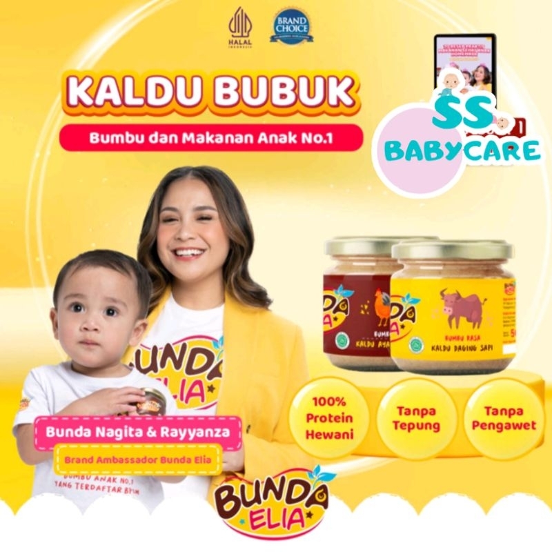 

Bumbu Bunda Elia Kaldu Bubuk Sehat Non MSG Non Pengawet - Kaldu MPASI Non Gula Garam - Kaldu Bumbu MPASI