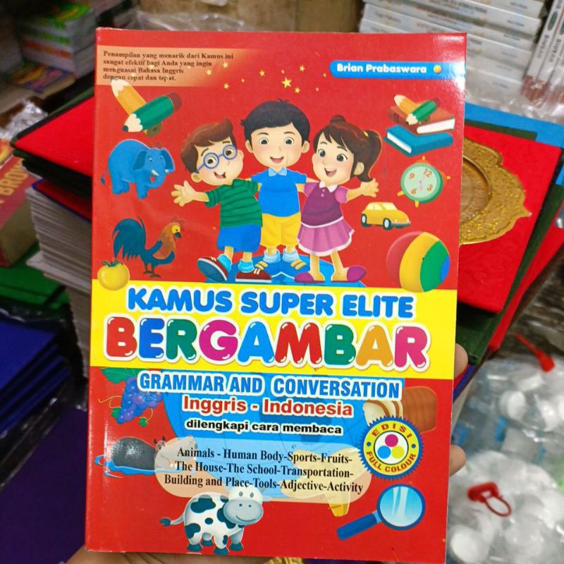 

kamus elit bahasa inggris bergambar untuk anak berwarna