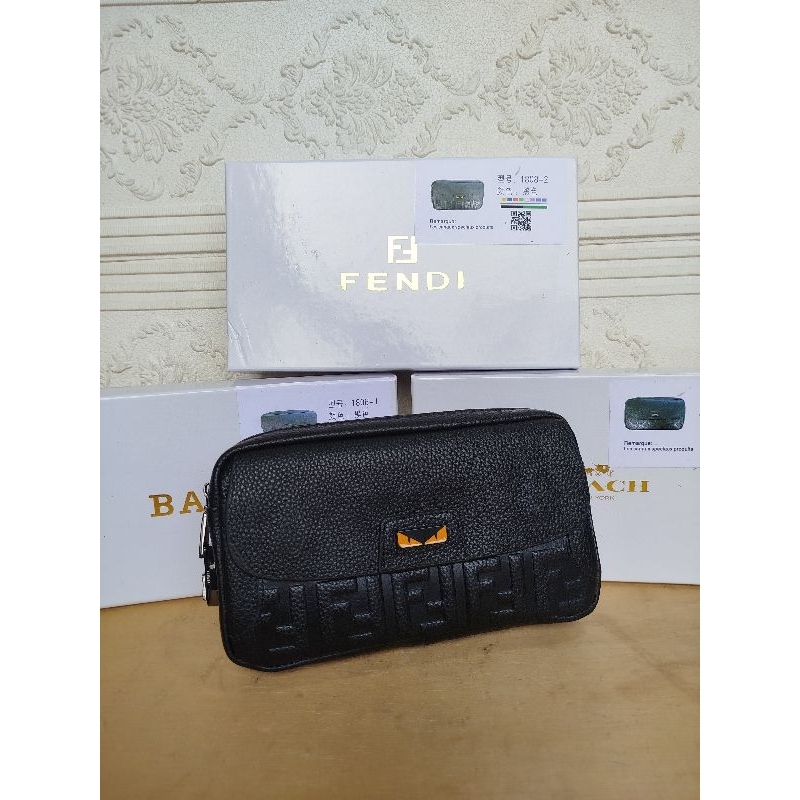 Handbag Kulit Pria Tas Tangan Pria kulit asli Handbag Import