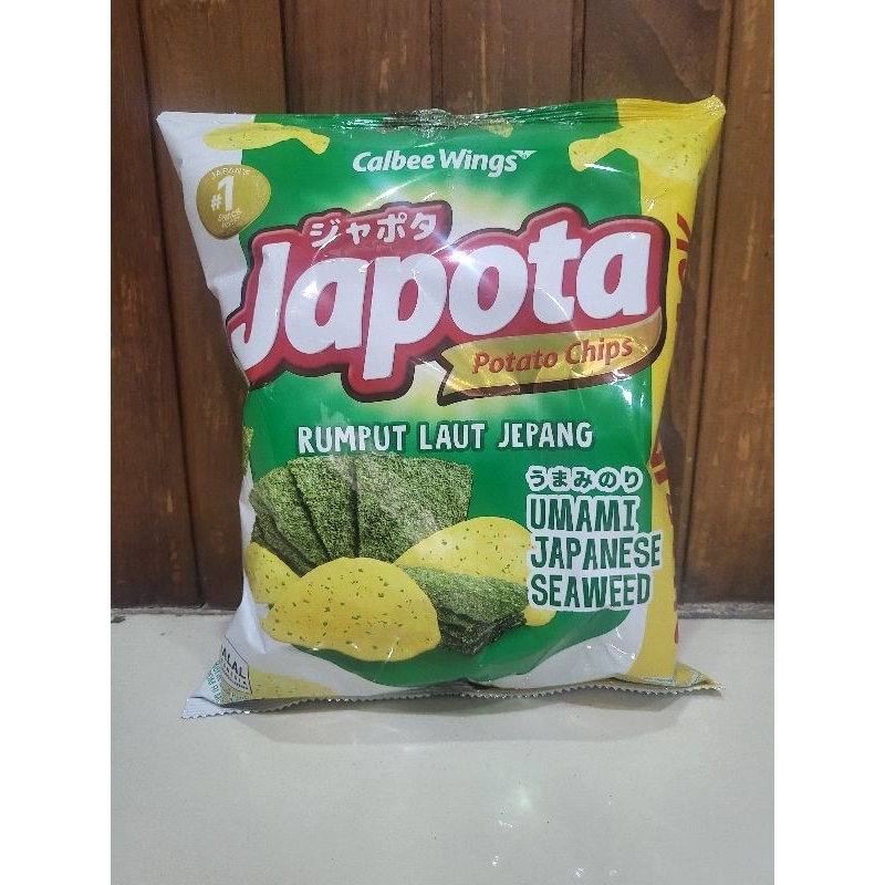 

JAPOTA potato chips rasa rumput laut jepang 120gr