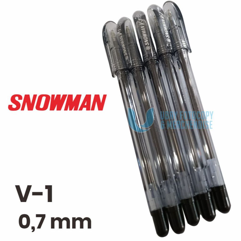 

Pulpen Snowman V-1 / Bolpoin Snowman 0,7 mm