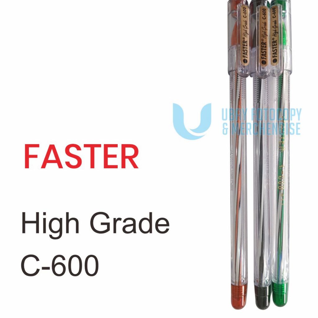 

Pulpen Faster C-600/Bolpoin Faster/Pena/High grade