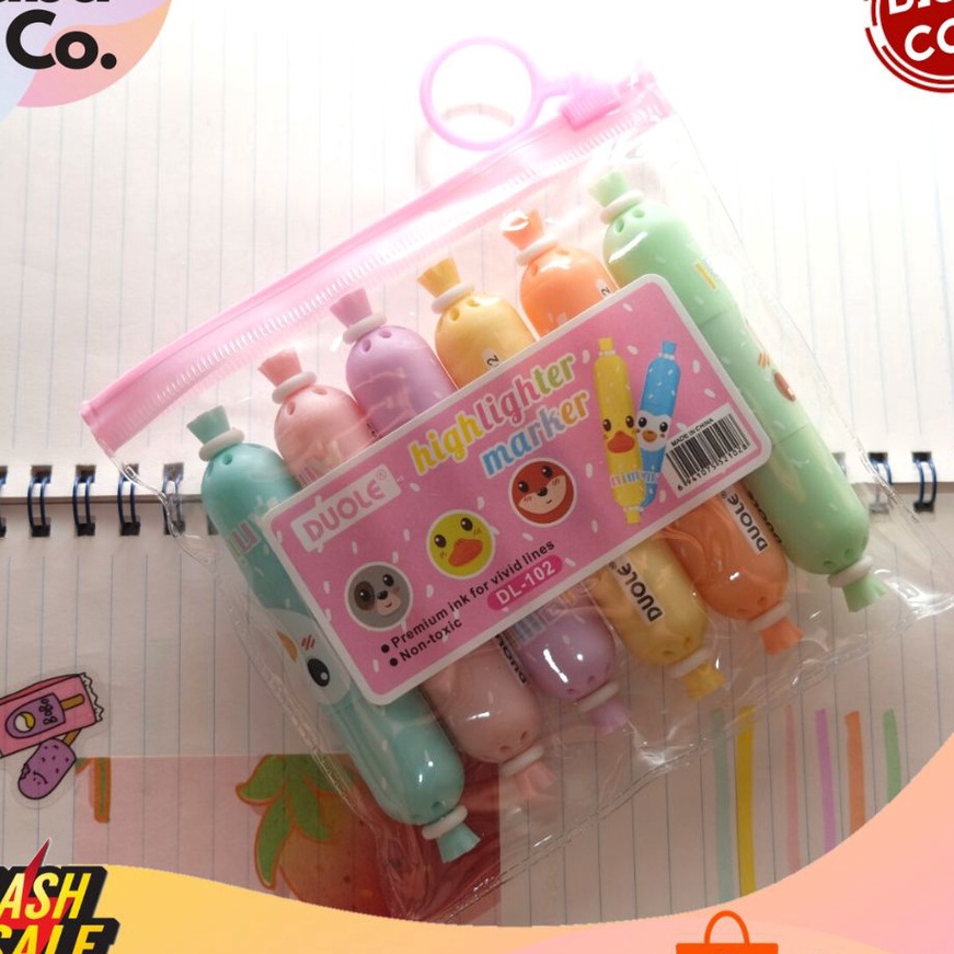 

Terbatas HIGHLIGHTER SOSIS 1 SET ISI 6 PCS STABILO SOSIS LUCU UNIK MURAH ALAT TULIS SEKOLAH KANTOR ATK MURAH BISA COD