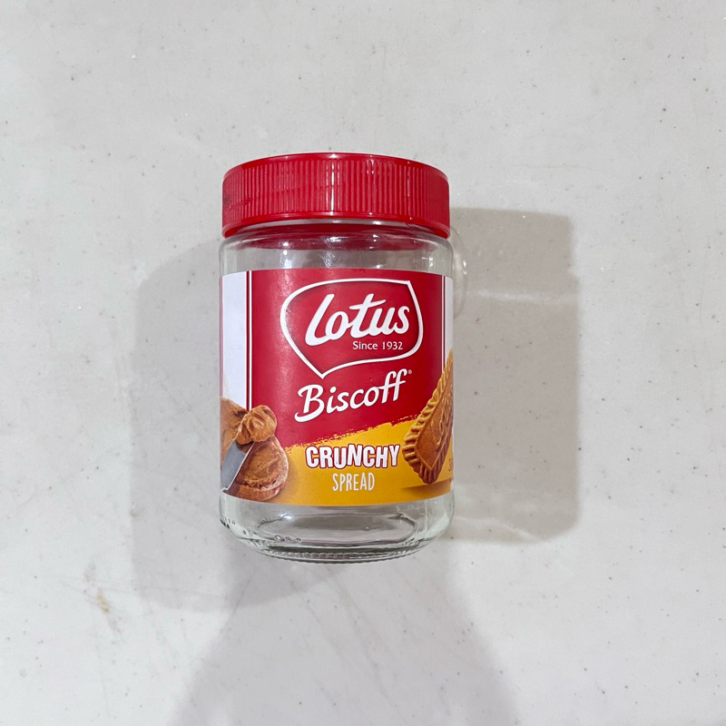 

Botol Kaca lotus biscoff / botol ikan cupang / wadah kaca / wadah bumbu