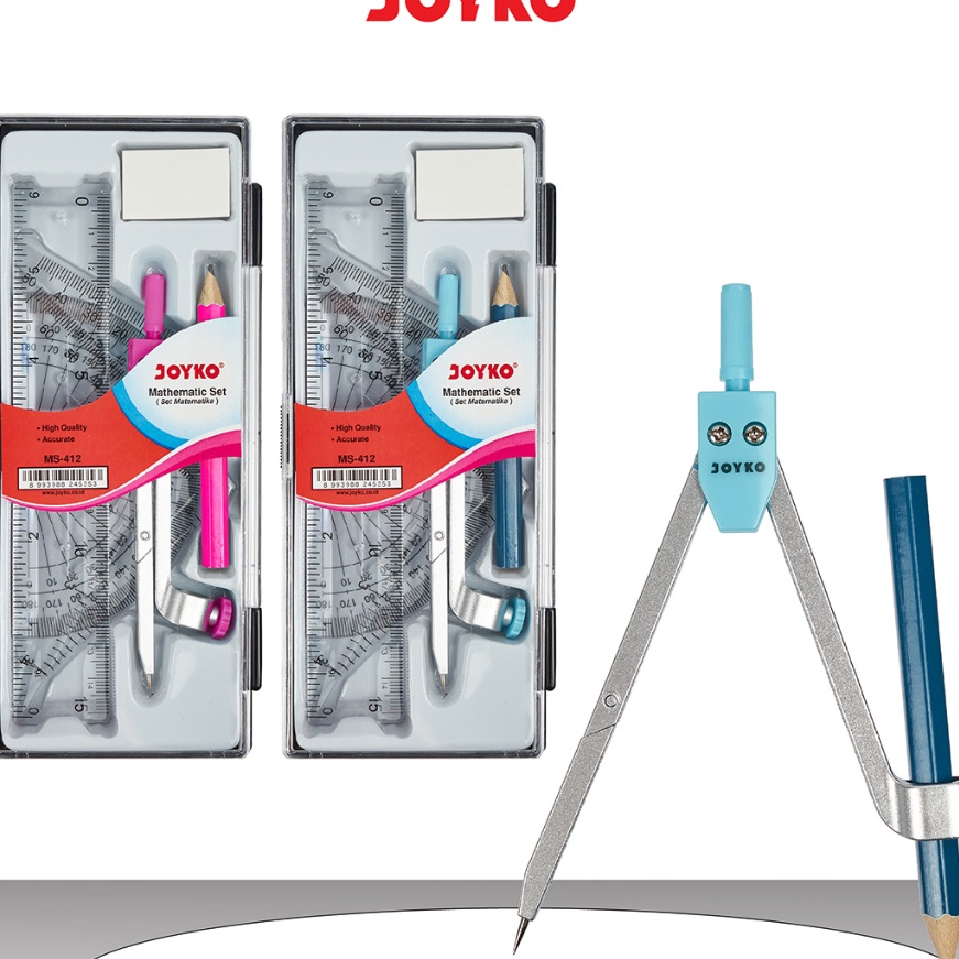 

Termurah Math Set Jangka Joyko MS412