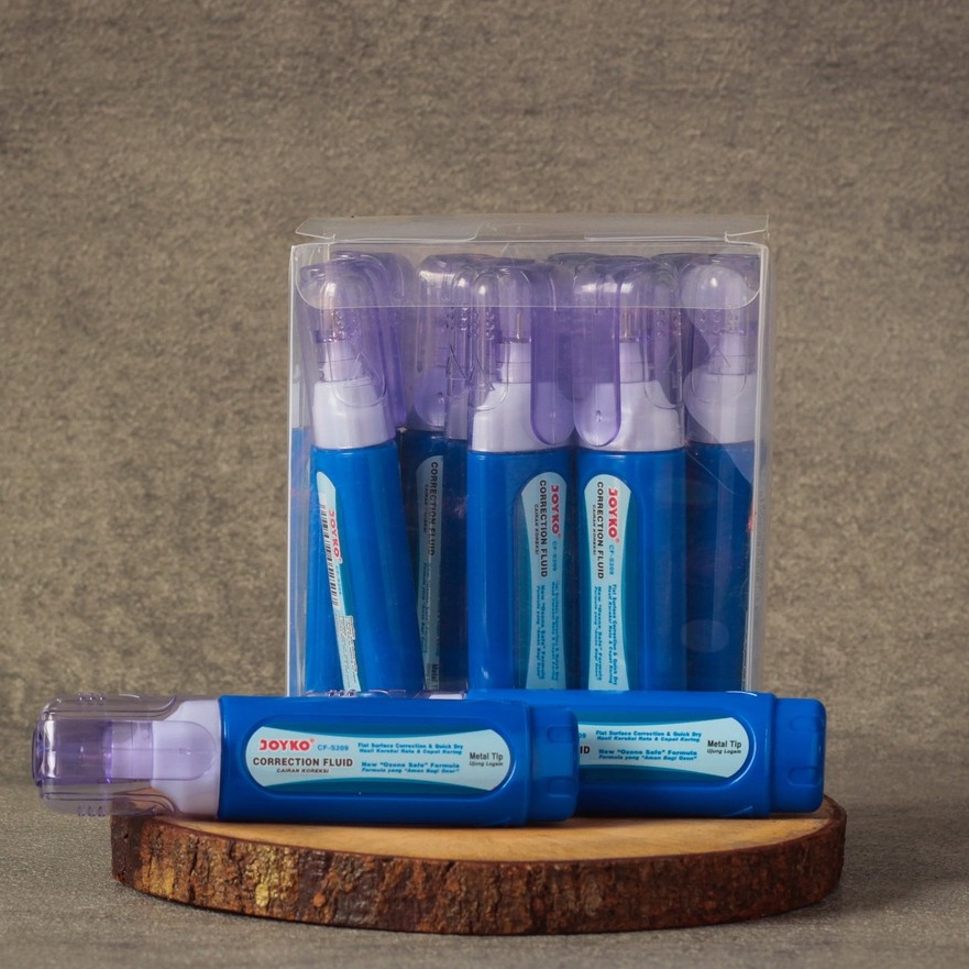 

Langka 6 Piece TipExCorrection Fluid Joyko Biru