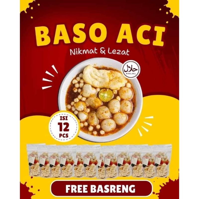 

Baso aci paket isi 12pcs / Baso aci paket isi 12pcs Enak /Baso aci simanalagi
