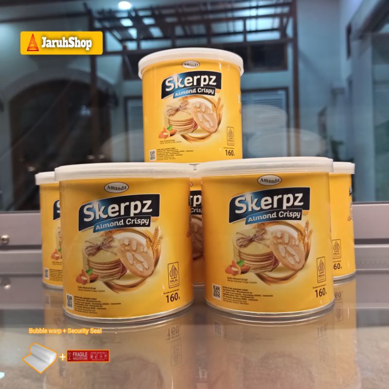 

Skerpz Almond Crispy Amanda | Amanda Brownies | Oleh-oleh khas kota Bandung
