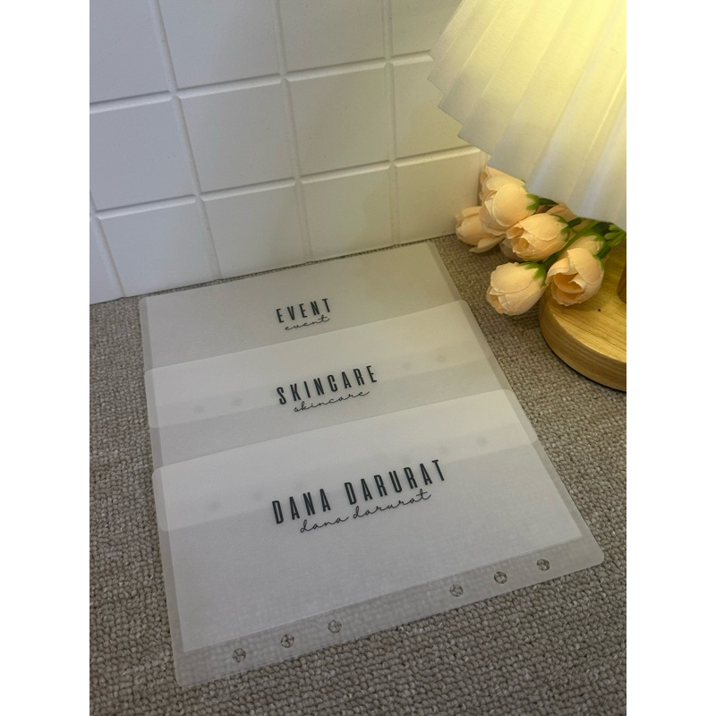 

Envelope Budgeting A6 Vellum Matte