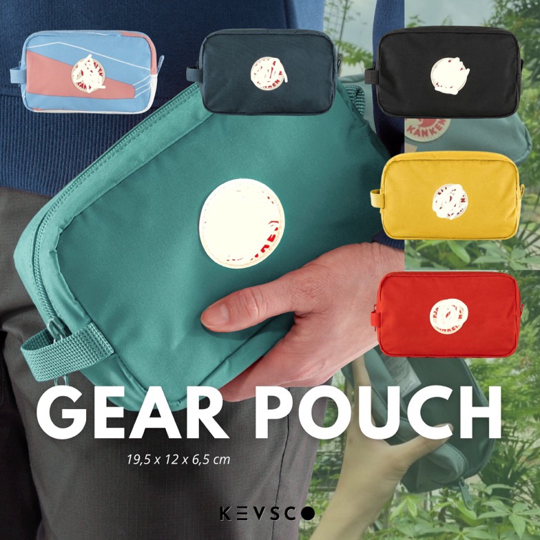 

SPESIAL DISKON READYCOD K4n k3n Gear Bag pocket pouch toiletries tempat kotak pensil kanken gear clutch